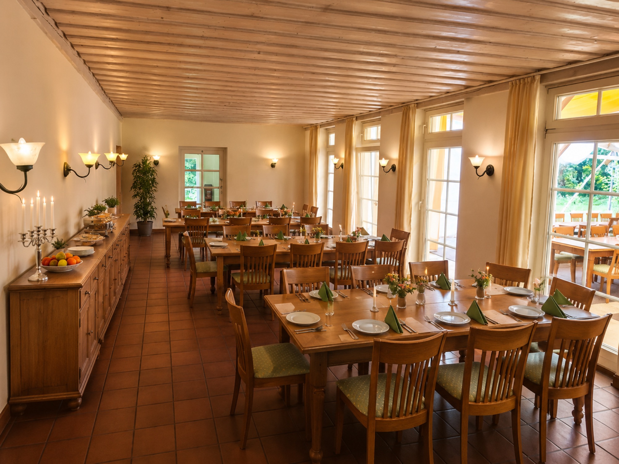 Speiseraum im Seminarhaus